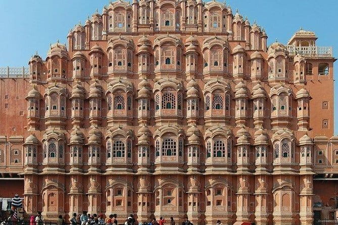 Jaipur City Tour by Women-Driven E-Rickshaw - Jal Mahal from the edge of Man Sagar Lake