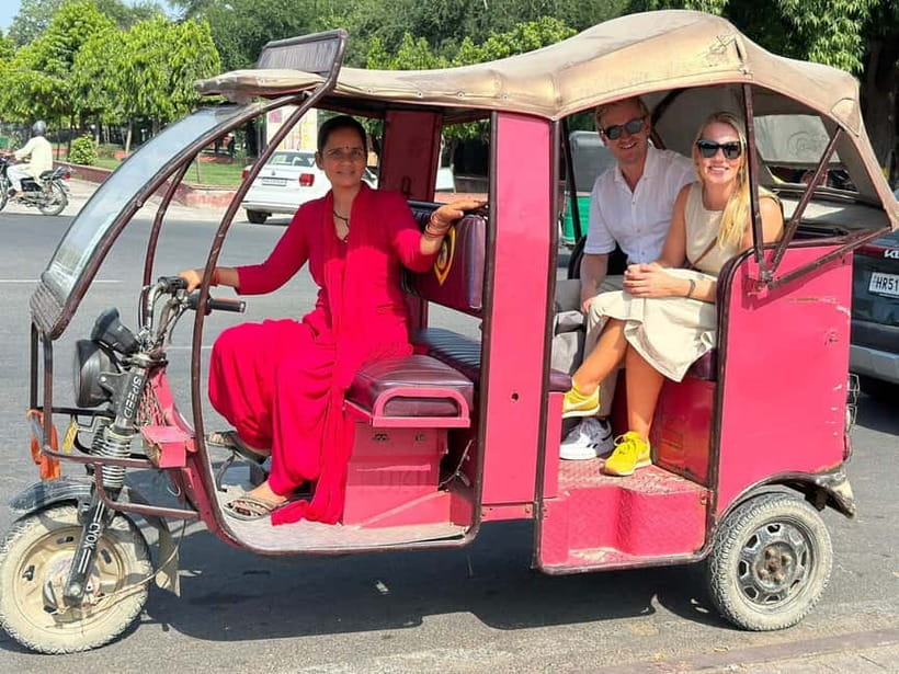 Jaipur Half-Day City Tour By E-Rickshaw with Female Driver - The flower market is the best early introduction
