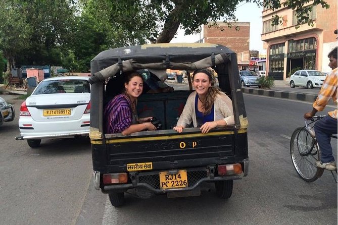Jaipur: Private Day Trip by Tuk-Tuk & Guide with Pick-Up & Drop - Patrika Gate adds color at the end