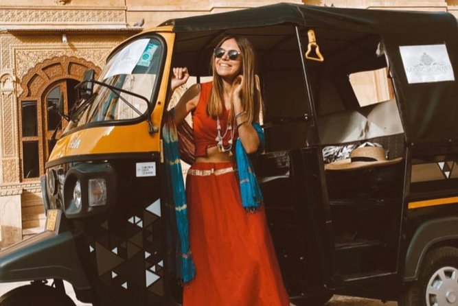 Jaisalmer Tuk-Tuk Private Full Day Tour with Pick-up - Starting at Mandir Palace and Tazia Tower