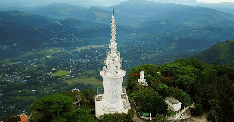 Kandy City Tour & Ambuluwawa Tuk Tuk Adventure - Ambuluwawa Tower and the best views of the day