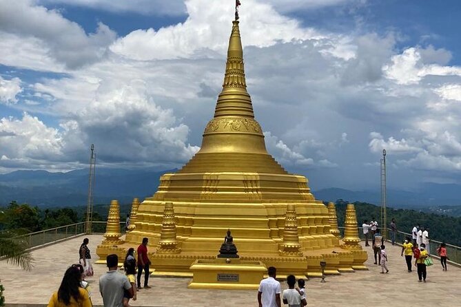 Kandy TukTuk tour with Local Tour Guide - International Buddhist Centre on the mountain