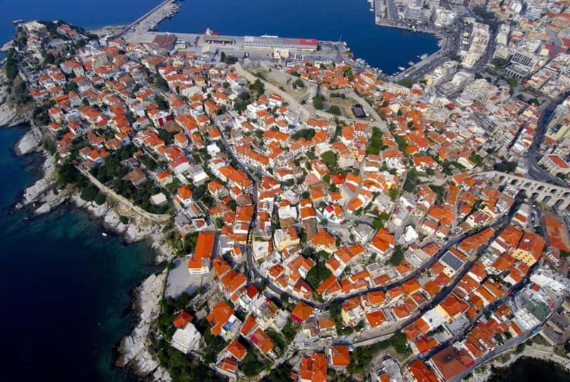 Kavala: City Grand Tour by Eco Friendly Tuk Tuk - Mohammed Ali’s Square, house, and the lighthouse