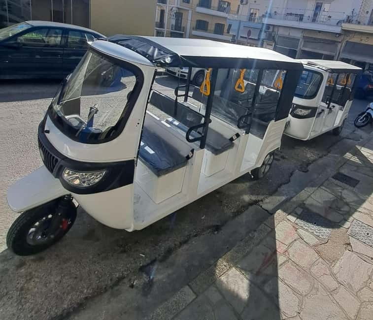 Kavala: Evening Snapshots Tour by Eco-Friendly Tuk-Tuk - What the driver adds to a short ride
