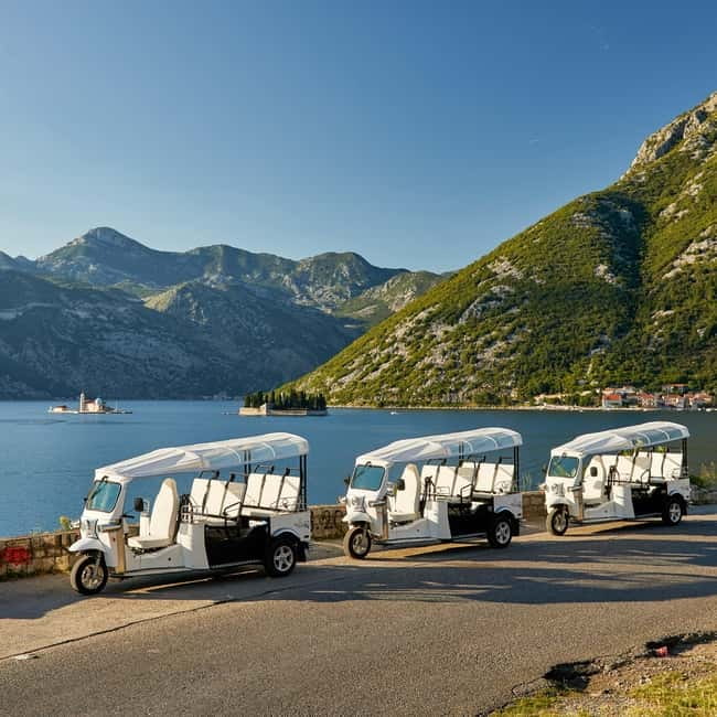 Kotor: Electric tuk-tuk tour of Boka Bay - Prčanj and the quieter side of the bay