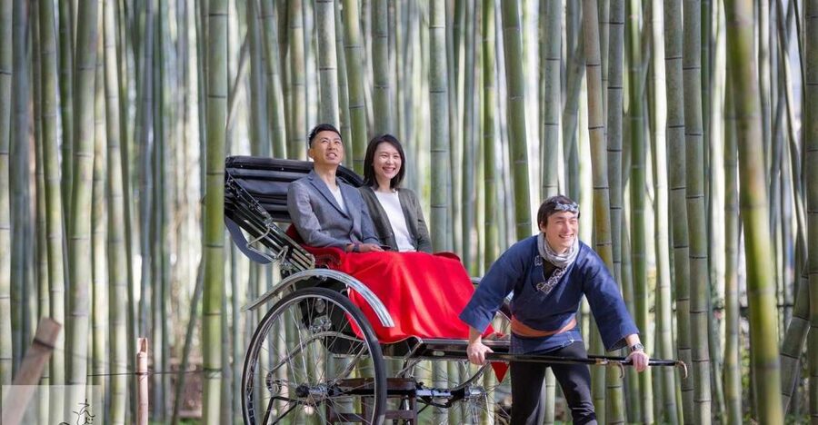 Kyoto: Arashiyama Customized Rickshaw Tour & Bamboo Forest - Nonomiya Shrine and the short 45-minute route