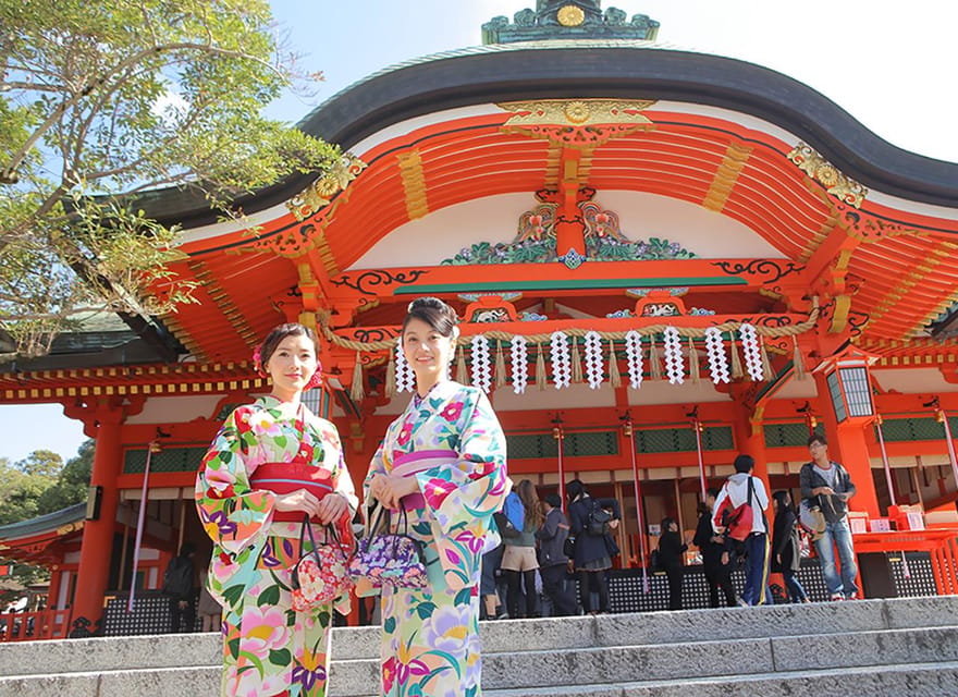 Kyoto:Kiyomizu-dera Temple Rent a kimono and ride a rickshaw - Who will enjoy this most