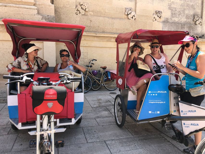 Lecce: Guided Tour & Wine Tasting by Rickshaw - Why a rickshaw works well in Lecce
