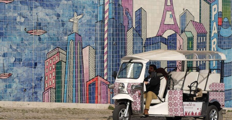 Lisbon: 3-Hour Street Art Tuk Tuk Tour - LX Factory: Lisbon’s renewed creative side