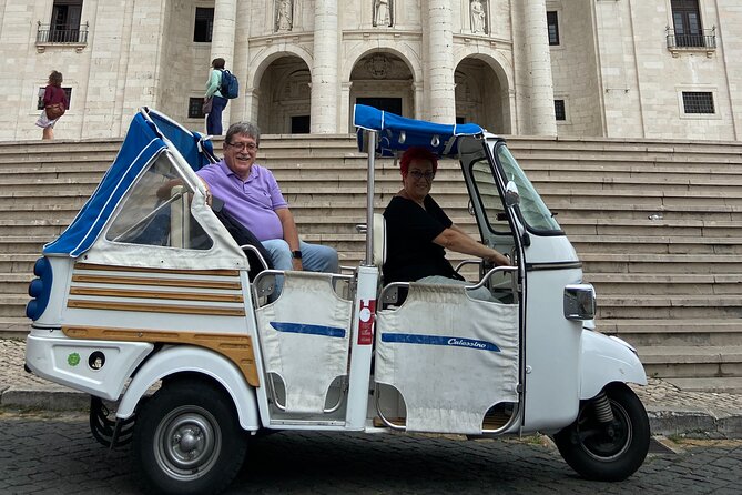 Lisbon Adventure: 2 Hours Tuk-Tuk Tours and 2 H Sunset Sailing - Two Hours Sailing the Tagus