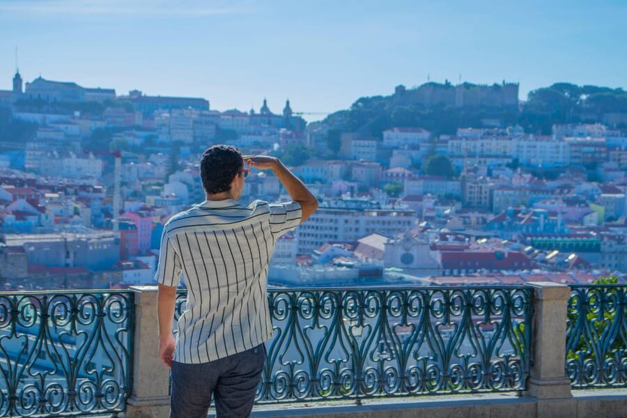 Lisbon: All Viewpoints Tuk-Tuk Tour with a True Local Guide - Santa Justa Lift and São Pedro de Alcântara
