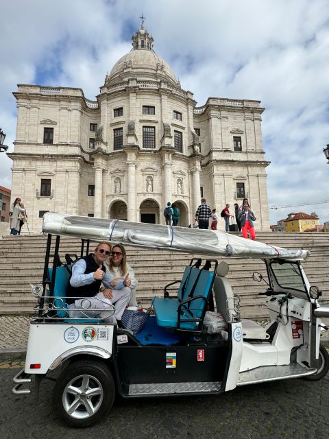 Lisbon: Belem Sightseeing Tour by Eco TukTuk - Jerónimos Monastery and the church view
