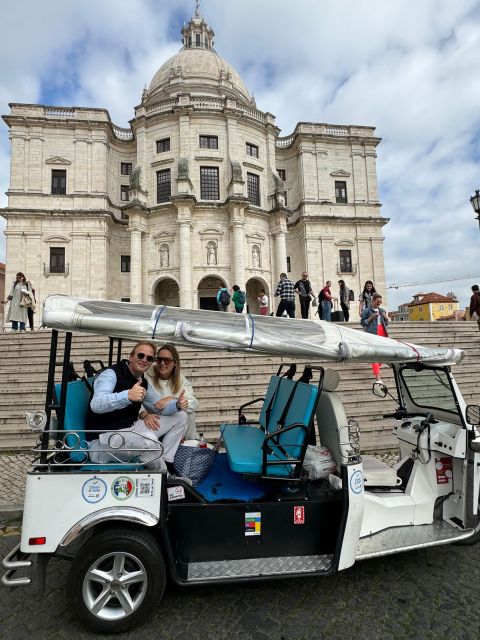 Lisbon: Belem Sightseeing Tour by Eco TukTuk - What the guide adds to a short tour