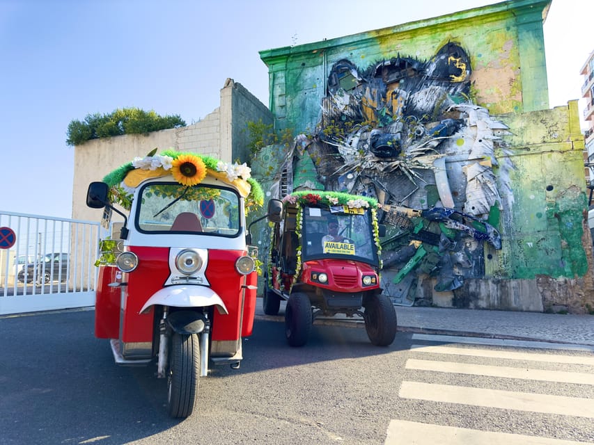 Lisbon: Belém, Sightseeing Tour by Tuk-Tuk - Reaching Belém Tower beside the Tagus