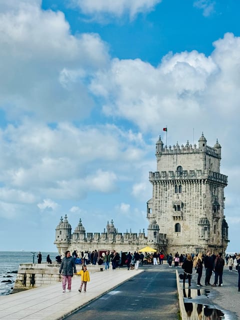 Lisbon: Belem Tour by TukTuk - Belem Tower beside the Tagus