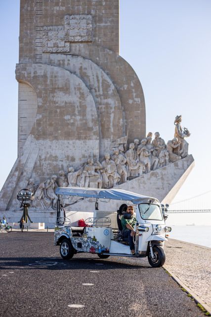 Lisbon: Belém Tuk Tuk Tour with Pastel de Nata Tasting - Belém Tower beside the Tagus