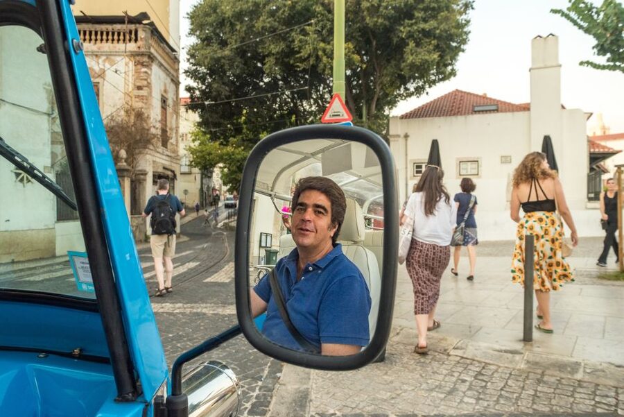 Lisbon by Tuk Tuk Guided Tour: City of Neighborhoods - Nossa Senhora do Monte and Lisbon’s best wide-angle view