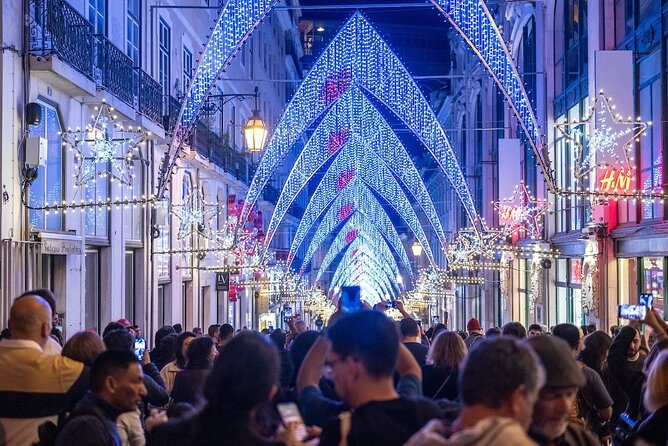 Lisbon: Christmas Lights by Tuk Tuk - Starting on Avenida da Liberdade