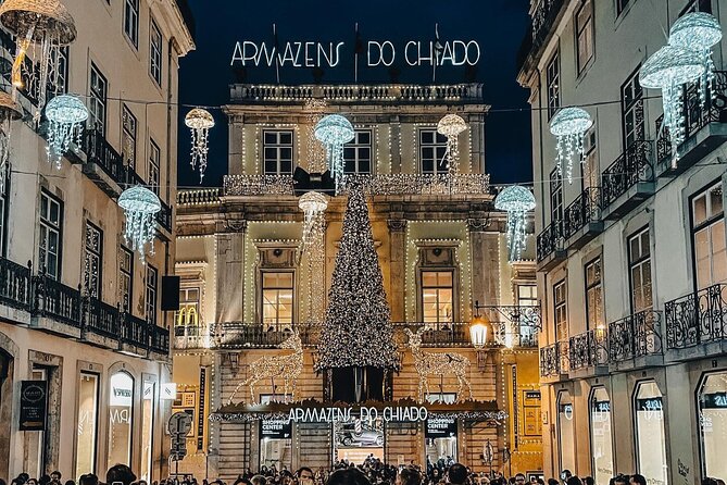 Lisbon: Christmas Lights by Tuk Tuk - Praça do Comércio, Lisbon’s grand riverside square