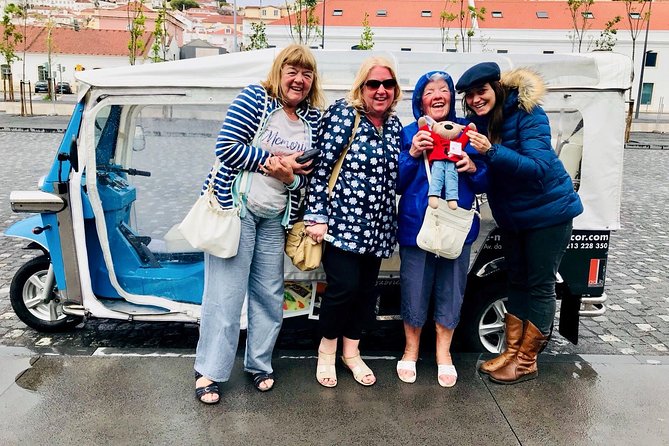 Lisbon: City Tour by Tuk Tuk - Portas do Sol and the view across Lisbon