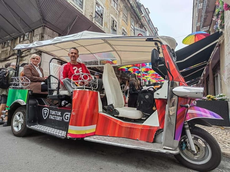 Lisbon: City Tuk-Tuk Guided Tour with Hotel Pickup - Key points at a glance