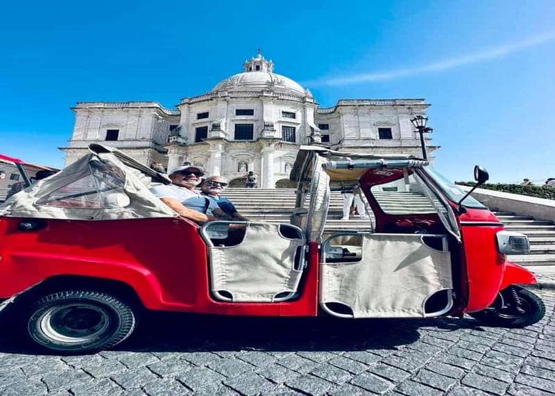 Lisbon: City Tuk-Tuk Guided Tour with Hotel Pickup - Alfama and the best high viewpoints