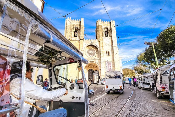 Lisbon Complete Tour! Eco TukTuk Private Guided - Lisbon Cathedral and the Roman theater
