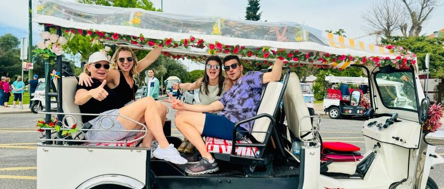 Lisbon: Discover Belem by electric Tuk Tuk - Belém Tower at the river’s edge