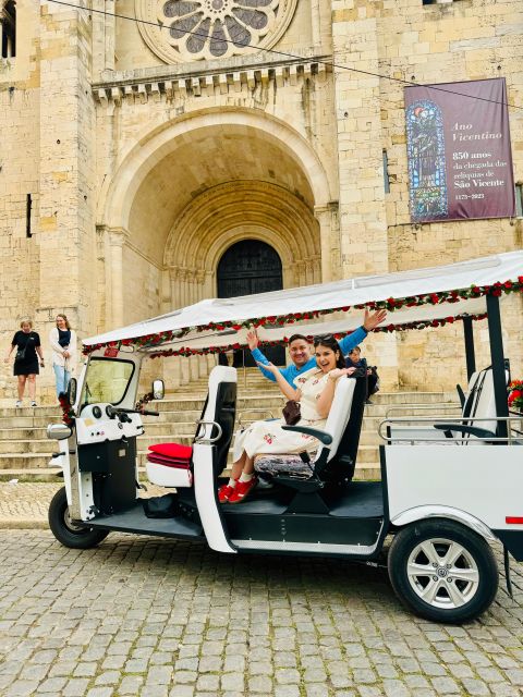 Lisbon: Discover Belem by electric Tuk Tuk - MAAT, the Tagus, and the 25 de Abril Bridge