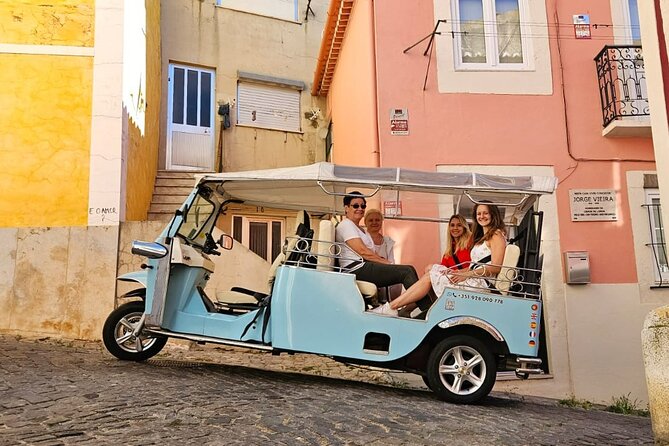 Lisbon Early Morning TukTuk Tour with hotel or cruise ship pickup - Graça, Nossa Senhora do Monte, and the city from above