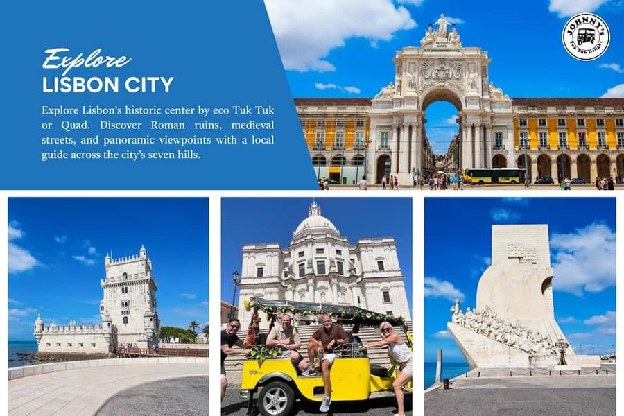 LISBON : EXPLORE OLD TOWN ALFAMA BY ELECTRIC TUK TUK - Sé Cathedral and Lisbon’s oldest church