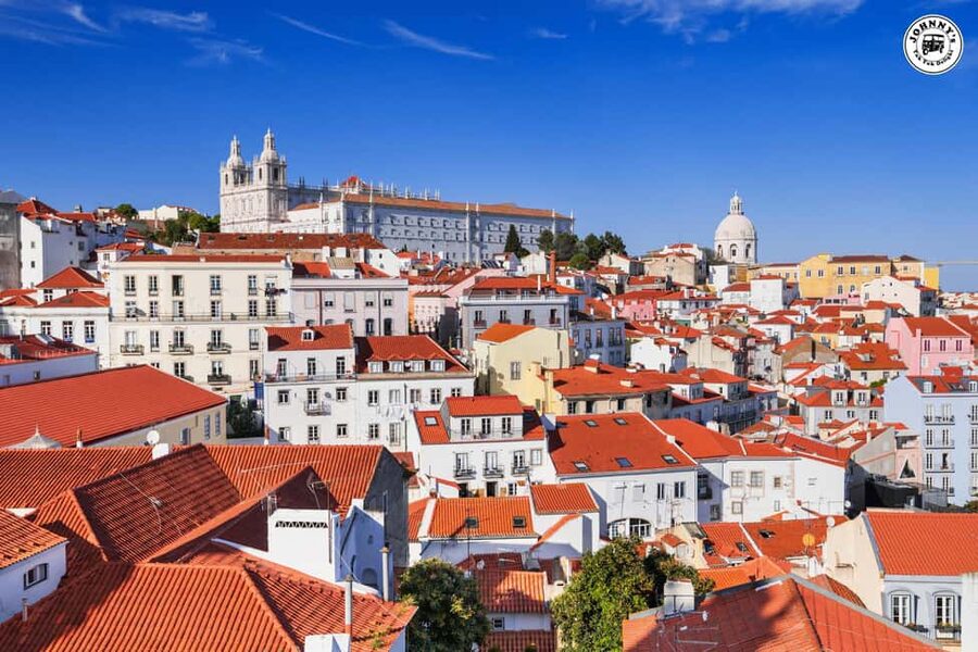 LISBON : EXPLORE OLD TOWN ALFAMA BY ELECTRIC TUK TUK - Senhora do Monte gives you the wide-angle view