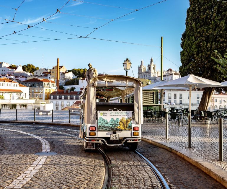 Lisbon: Guided Tuk-Tuk Tour Along the Historic Tram Line 28 - Carmo Square, Chiado, and Lisbon’s revolutionary past