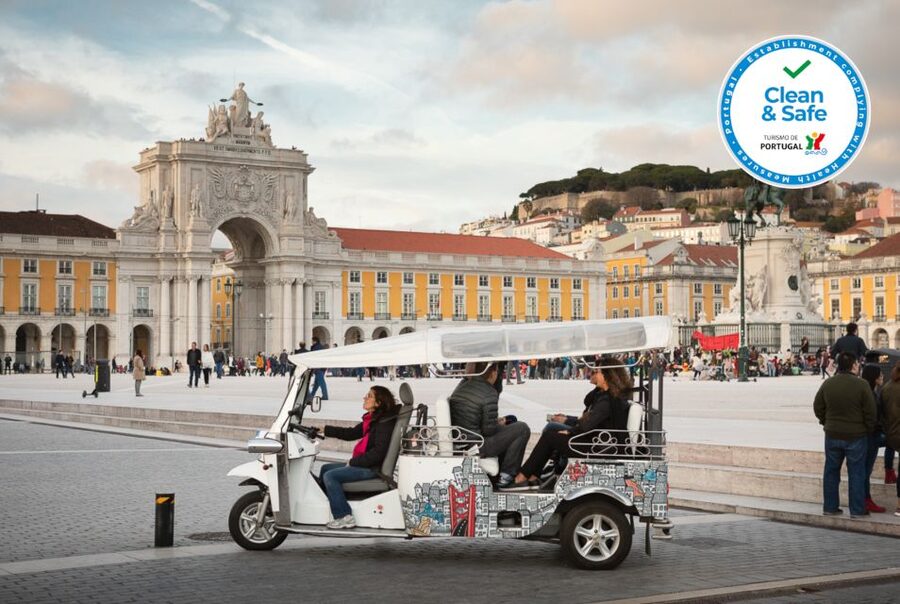 Lisbon: Half-Day Private Guided Tuk-Tuk Tour - Baixa, the cathedral, and Lisbon’s first great viewpoints