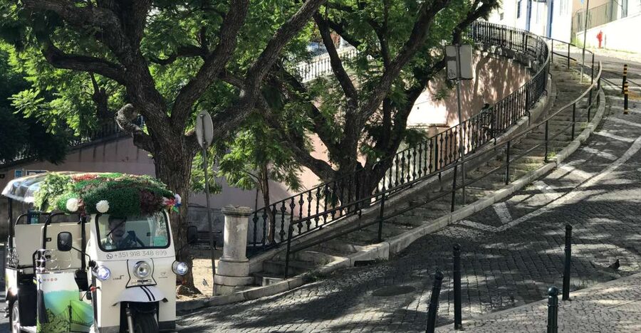 Lisbon: Old City Standard Private Guided Tour by Tuk-Tuk - Miradouro da Nossa Senhora do Monte