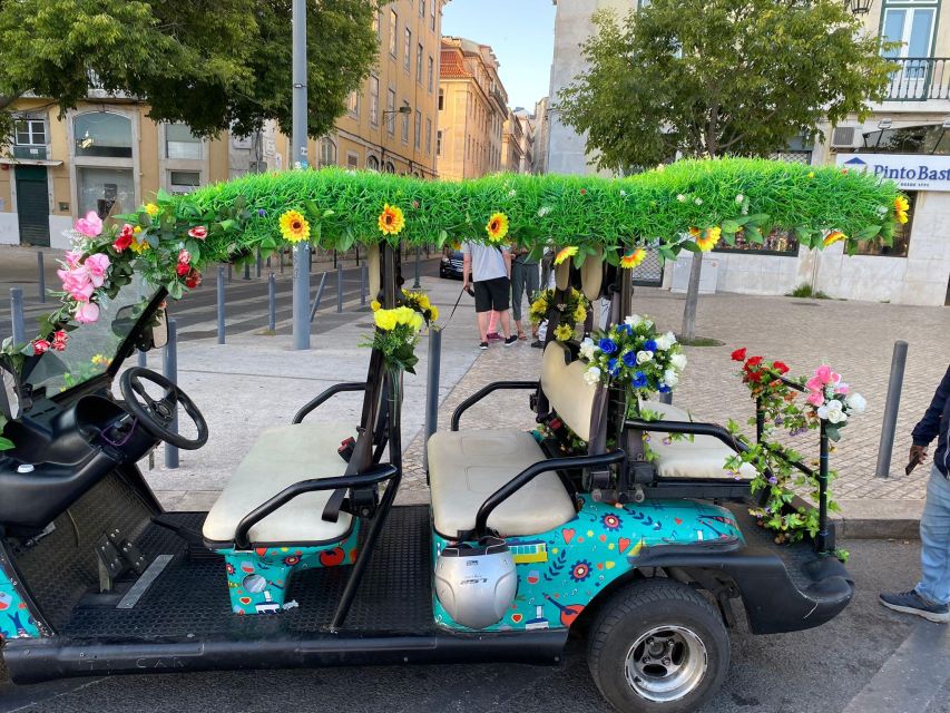 Lisbon: old town sightseeing Tuk-Tuk Tour - Pink Street, Rua Augusta Arch, and Casa dos Bicos