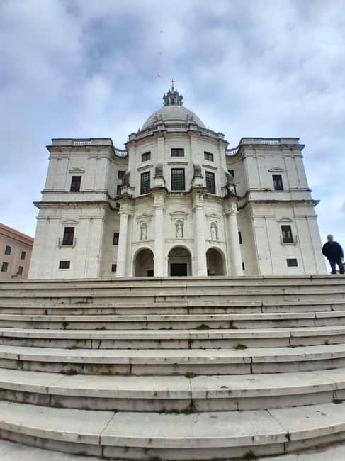 Lisbon Old Town sightseeing with tuk tuk - Pink Street brings the route back toward central Lisbon