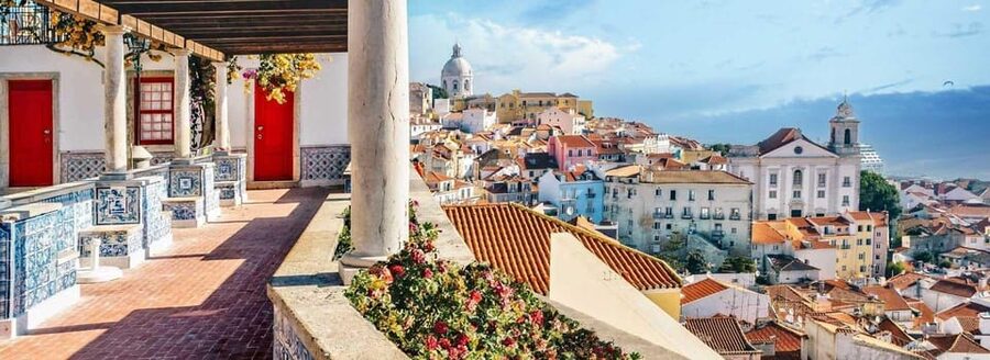 Lisbon: Old Town Tour by Tuk Tuk | Local Guide - Santa Luzia and Portas do Sol: Two Classic Viewpoints