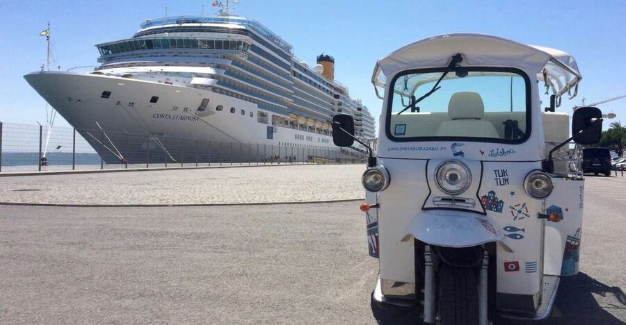 Lisbon: Private City Tour by Eco Tuk Tuk - From Cais do Sodré to Chiado and Bairro Alto
