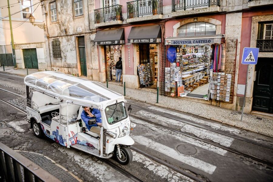 Lisbon: Private Expert City Tour by Eco Tuk Tuk - São Vicente, the National Pantheon, and Alfama’s eastern edge