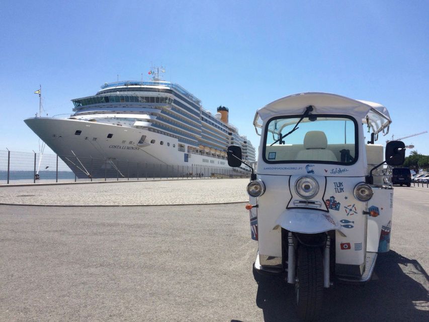 Lisbon: Private Food & Wine City Tour by Eco Tuk Tuk - Portas do Sol and Senhora do Monte viewpoints