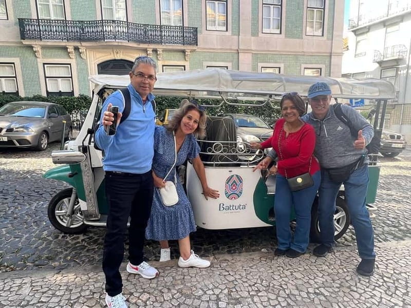 Lisbon: Private Guided Tour by Electric Tuk Tuk - Starting in central Lisbon, from Rossio to the cathedral
