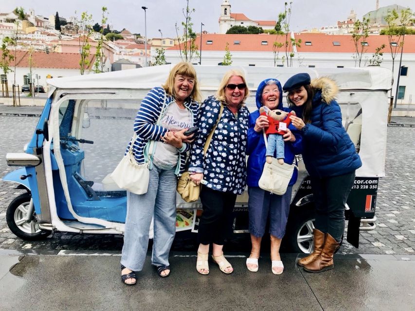 Lisbon: Private Guided Tour of Historical Center by Tuk Tuk - Starting in Rossio Square