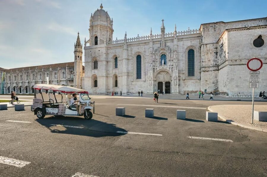 Lisbon: Private Guided Tuk-Tuk Tour with Hotel Pickup - Estrela Basilica and the wider historical route