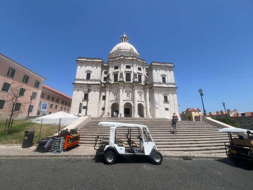 Lisbon: Private Guided TukTuk Tour Old Town 8-10 Spots - São Vicente de Fora and the National Pantheon