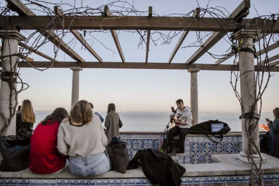 Lisbon: Private Historic Tour by Eco Tuk Tuk - Senhora do Monte gives you the big view