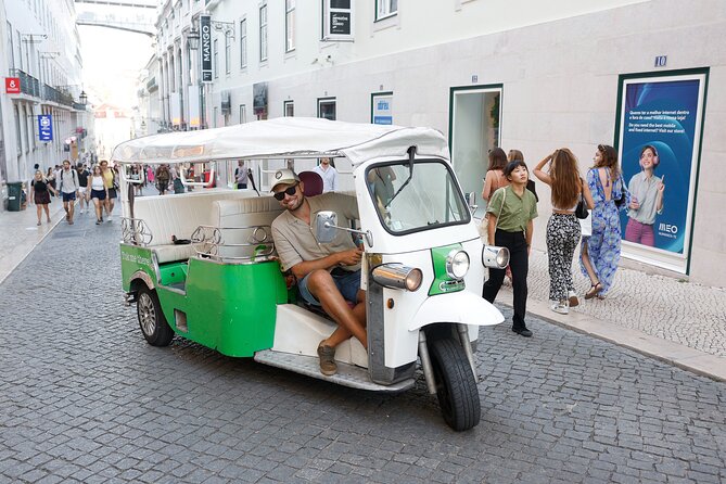 Lisbon Private Tuk Tuk Tour: City Highlights - Portas do Sol and Senhora do Monte: two very different views