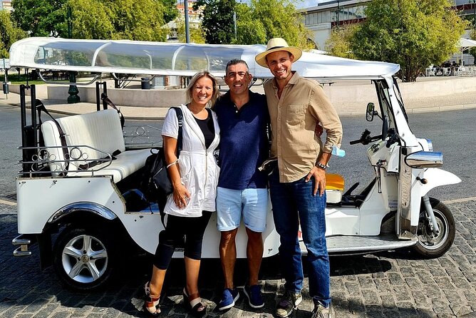 Lisbon Private Tuk Tuk Tour: City Highlights - São Pedro de Alcântara and Príncipe Real