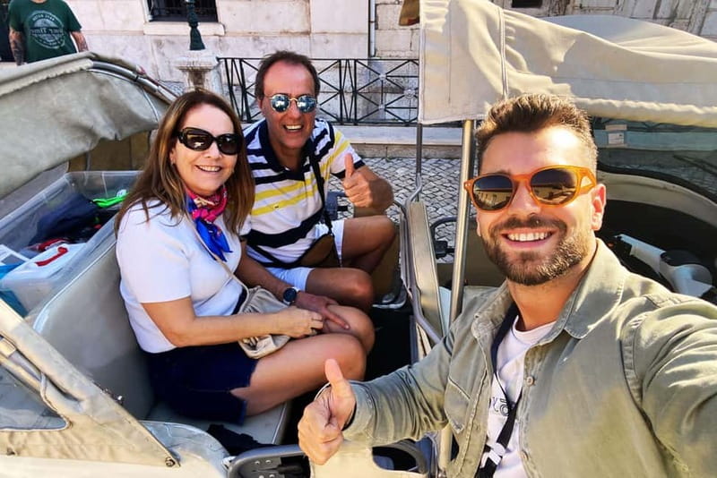 Lisbon: Private Tuk-Tuk Tour with Local Guide - Rossio, Santa Justa, and the route uphill