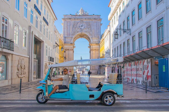 Lisbon Private TukTuk Tour with True Local Guide - Baixa, Santa Justa, and central Lisbon